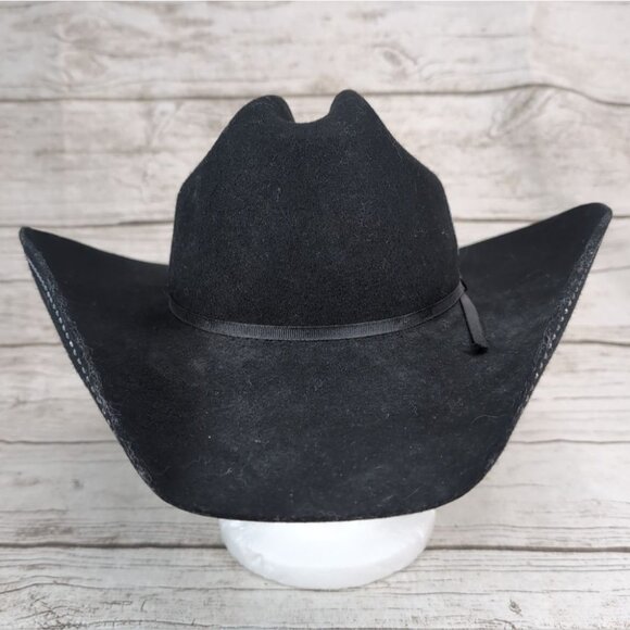 Cruel Girl Rhinestone Black Western Cowboy Cowgirl Hat Long Oval Medium main image 11